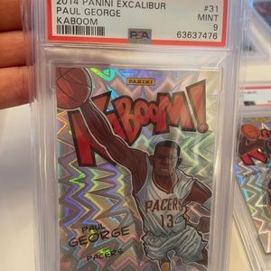 Paul George PSA 9 kaboom